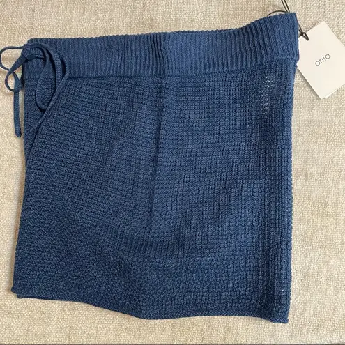 ONIA Drawstring Sweater Shorts