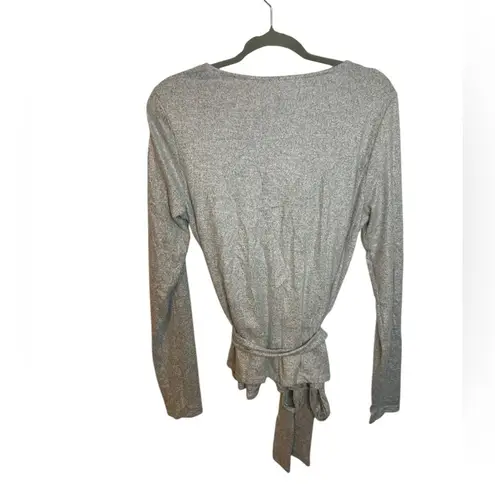 Stitch Fix Nwt Brea Canyon Maryam Gray Wrap Knit Top