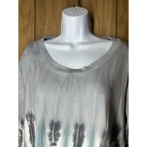 Green Tea Woman’s Tie Dye Sweatshirt Size XXL