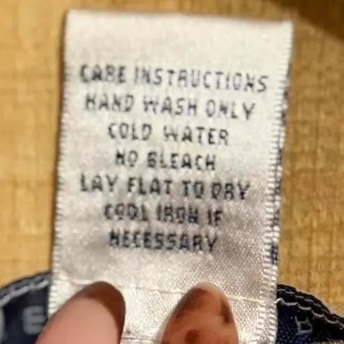 Tempo Paris Boho Mixed Print Long Sleeve Top Size Medium