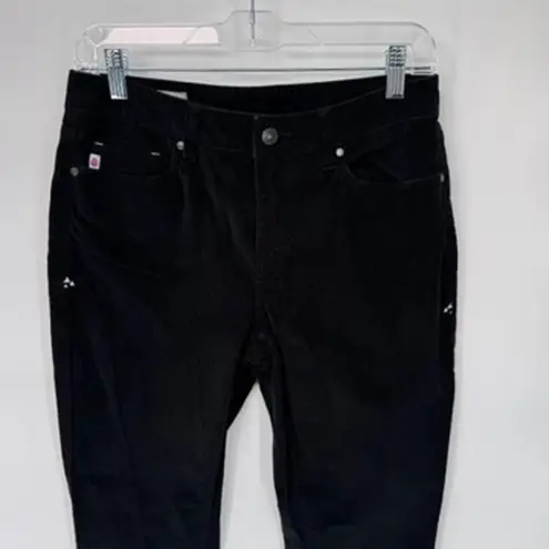 Stio Rivet Cord Corduroy Pants Womens 4R Black Organic Cotton Size 4