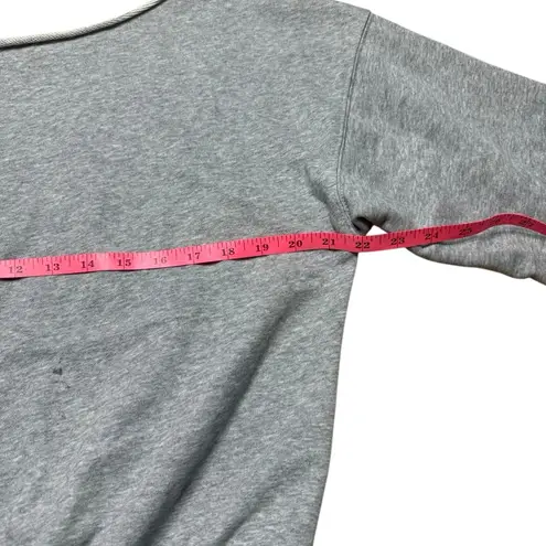 Fabletics  cut off Grey Blank Pullover Sweatshirt Small