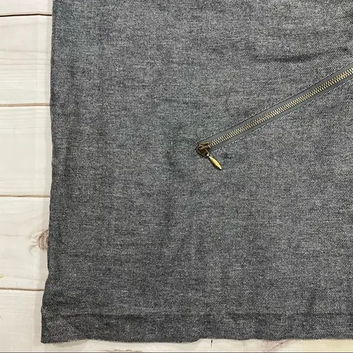 Alexander McQueen Linen Wool Blend Shift Dress 44