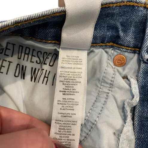 Du/er High Rise Arc Button Fly Tapered Performance Jeans Style WFMR5318 Size 26