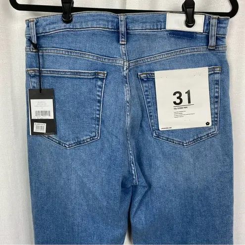 RE/DONE  70’s Stove Pipe High Rise Straight Leg Jeans Sz.31 NWT