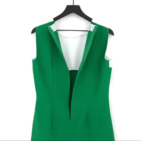 SWINGING CHICKS 60s 70s Inspired Retro A Line Dress Green White L Size L