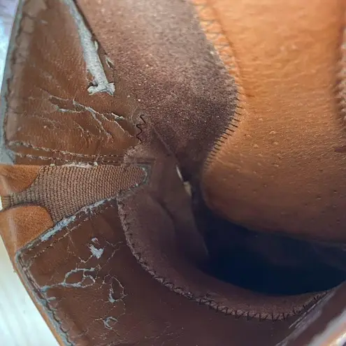 Earth Origins Gabby Clogs Brown Leather Mules Women’s Size 9.5 Slip On Shoes