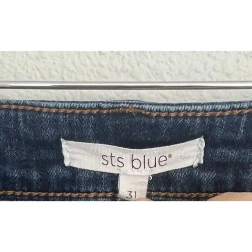 sts blue Ankle Skinny Jeans Women's Size 31 Mid Rise Dark Wash Denim