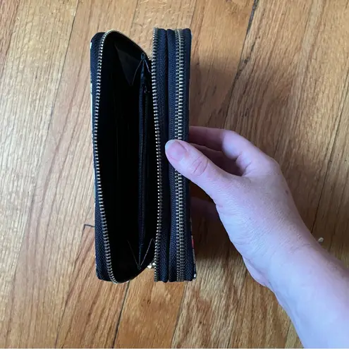 Popart Multi Color Celebrity Style Parody Magazine Fashion Zipper Clutch wallet