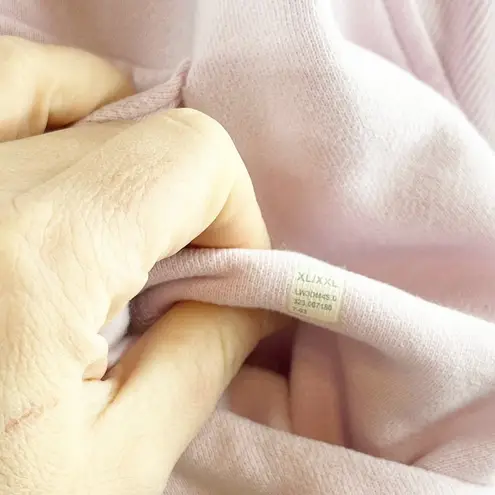 Lululemon  Scuba Oversized Half-Zip Hoodie Sweatshirt Pink Peony XL / XXL