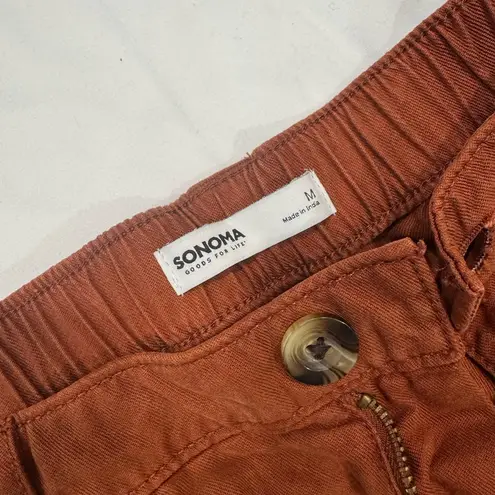 Sonoma size medium burnt orange wide leg pants.