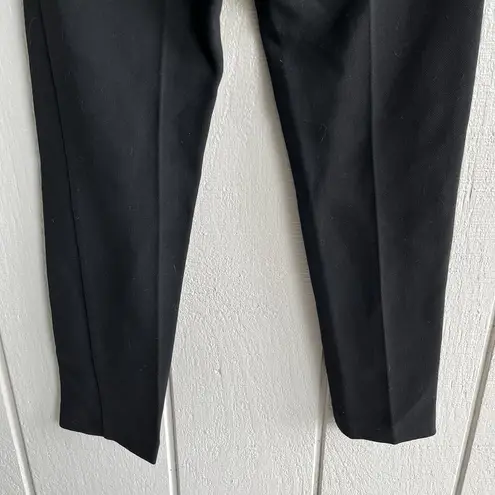 3.1 Phillip Lim Wool Blend Slim Crop Trousers Dress Pants Black Size 00