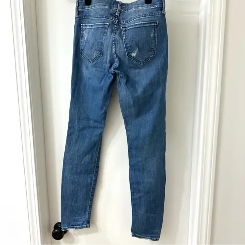 MOTHER Denim The Looker Skinny Jeans in Graffiti Girl, Size 25