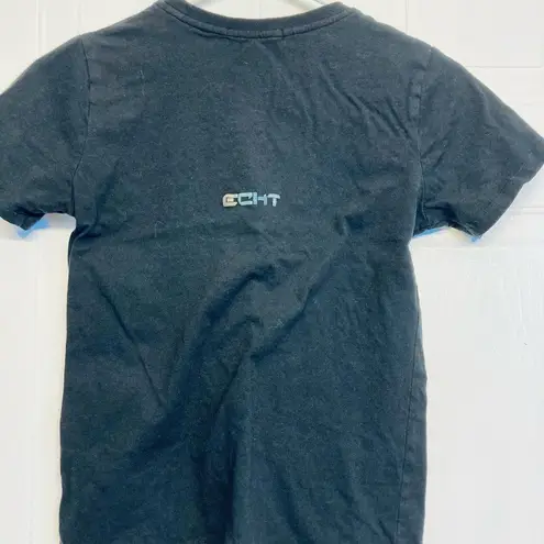 ECHT Workout Shirt Ladies Black Small 100% Cotton