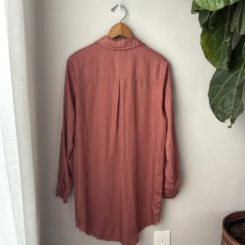 Dear John Denim Wistful Mauve Long Sleeve Button Avery Dress