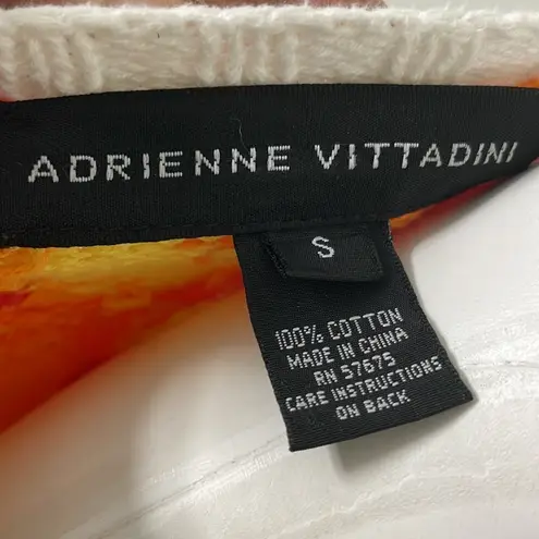 Adrienne Vittadini  colorful floral sweater