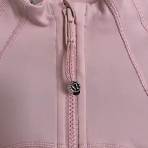 Lululemon Define Cropped Jacket Nulu Strawberry Milkshake 6