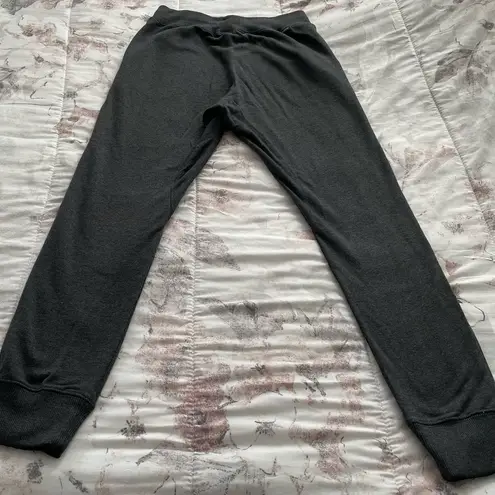 S. Wear French Terry grey pull on cotton blend joggers, size 0 lounging pants Gray