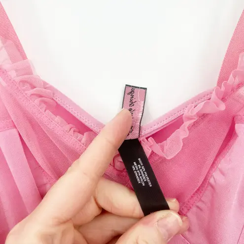 Victoria's Secret Victorias‎ Secret VS Sexy Little Things Coquette Y2K Slip Sleep Dress Chemise M