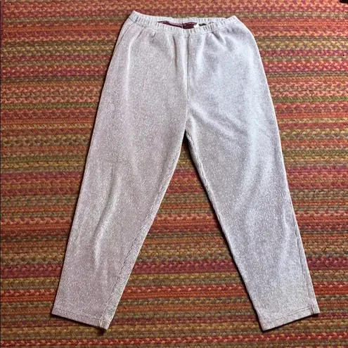 VINTAGE MAROON STRIPE PAJAMA SET Red Size M