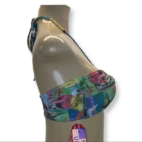 Indecent Proposal Made by Zuliana Tube Top with Neck Tie Blue