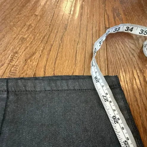 Boden pewter metallic coated skinny pant size 12 Silver