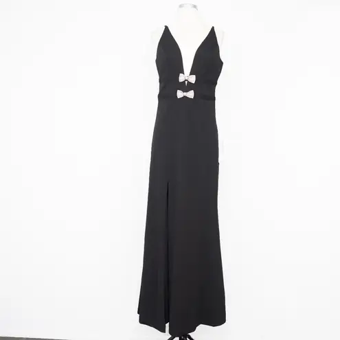 Dress the Population Viola Rhinestone Bow Dress Medium