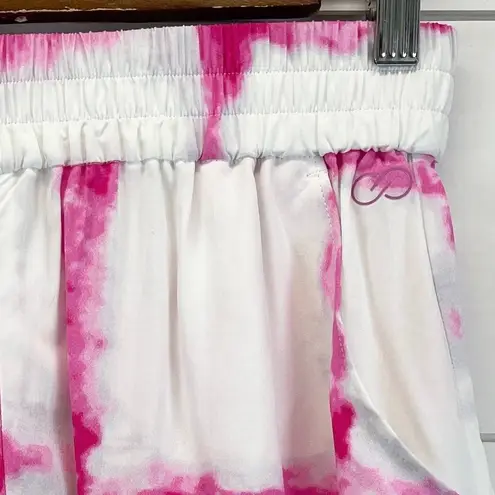 Calia Shorts Womens XS High Rise Watercolor Tie Dye Pink White Coverup Shorts