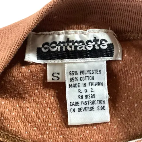 Contrasts Sweatshirt Orange