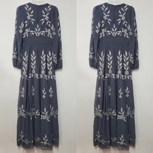 BHLDN Belize Dark Periwinkle Dress size 14