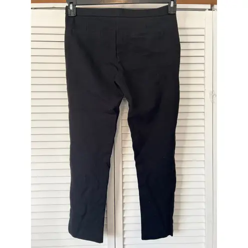 SAK FIFTH AVENUE Black Straight Leg Ankle Pants Womens Size 12 Stretch