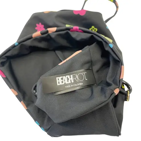 Beach Riot Lou Bikini Top Floral Printed Size Medium Flower Power Print PLL