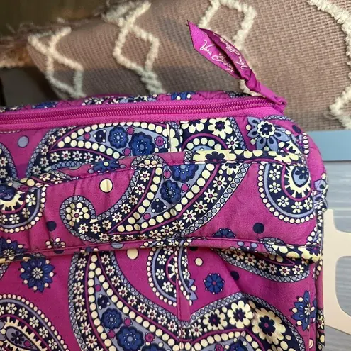 Vera Bradley Purple Large  Laptop Backpack - Image 11