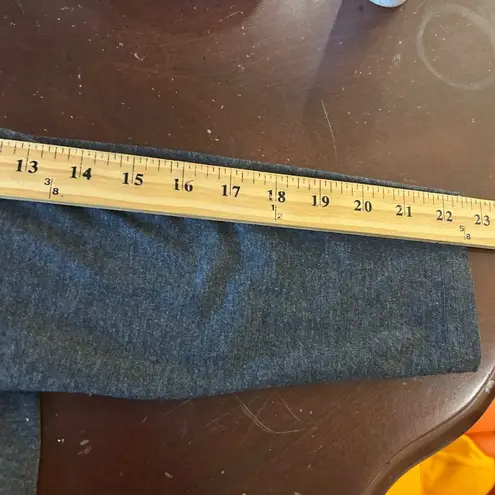 Womens Maxi Dress Size XS/S Gray Long Sleeve With Heart Detail Layered Skirt