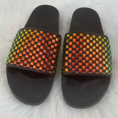 Katy Perry The Jimmi Iridescent Pool Slides
