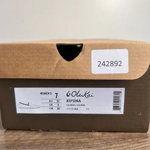 OluKai NEW Women’s Ku'Una Slip On Shoe Size 7 #B1549A