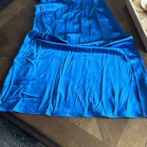 Veronica Beard Sanderson Dress in Azure Blue, Size 4, $698