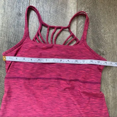 prAna  Arrowland Tank Pink Size XS Strappy Criss Cross Yoga Top