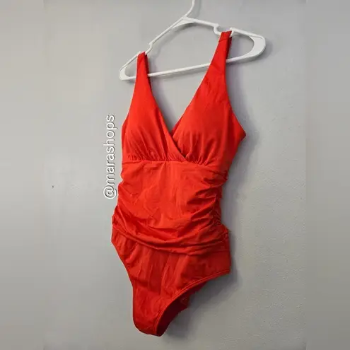 Boden Talamanca Swimsuit Fire Red Size 10