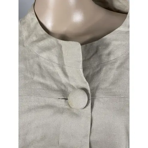 Rafaella Pleated Blazer Size 2 X B-R