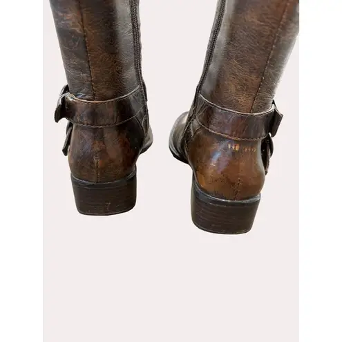 Born Crown women’s brown leather equestrian below knee boots 4/34 SKU 6168 Size undefined