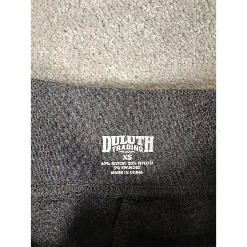 duluth Women's Wearwithall Ponte Knit Leggings Gray xs