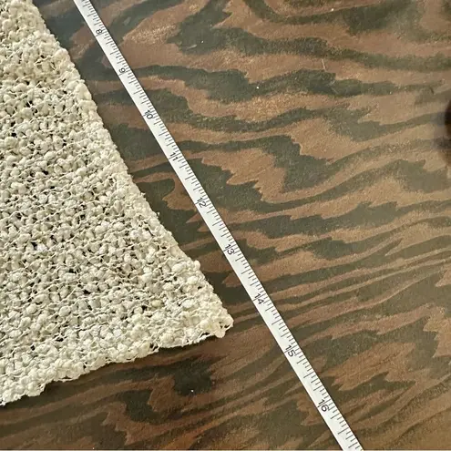 Shimmer Infinity Scarf Woman’s Cream Color (1005)