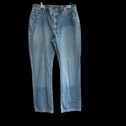 Riders By Lee LEE RIDERS Women’s Jeans Blue Size 18 M Inseam 30”Rise 11.5