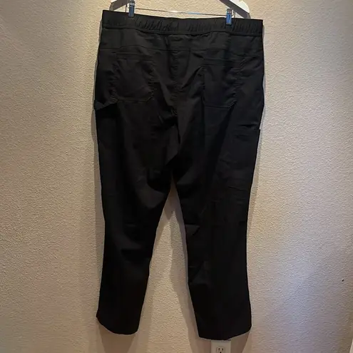 Dickies Unisex Men’s Women’s Cargo Medical Scrub Pants Size 2X Black