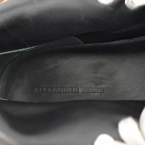 Alexander Wang Ladies' White Leather HI Top Sneakers 38.5 - Image 9