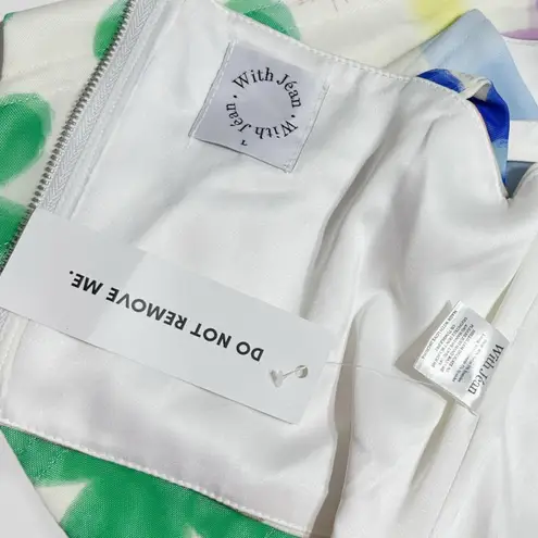 With Jean WITH JÉAN Cindy Corset, Viola Tricolour, Large