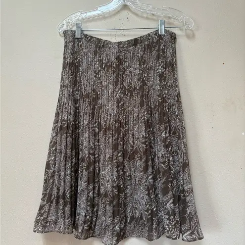 Sunny Leigh Y2K Pleated Floral Skirt