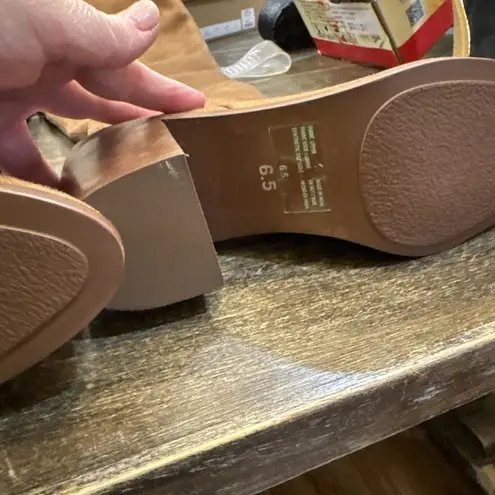 Seychelles Paradise City Over The Knee Suede Boot In Cognac Size 6.5