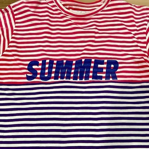 United Colors Of Benetton Striped Long Sleeve Shirt Women’s Medium